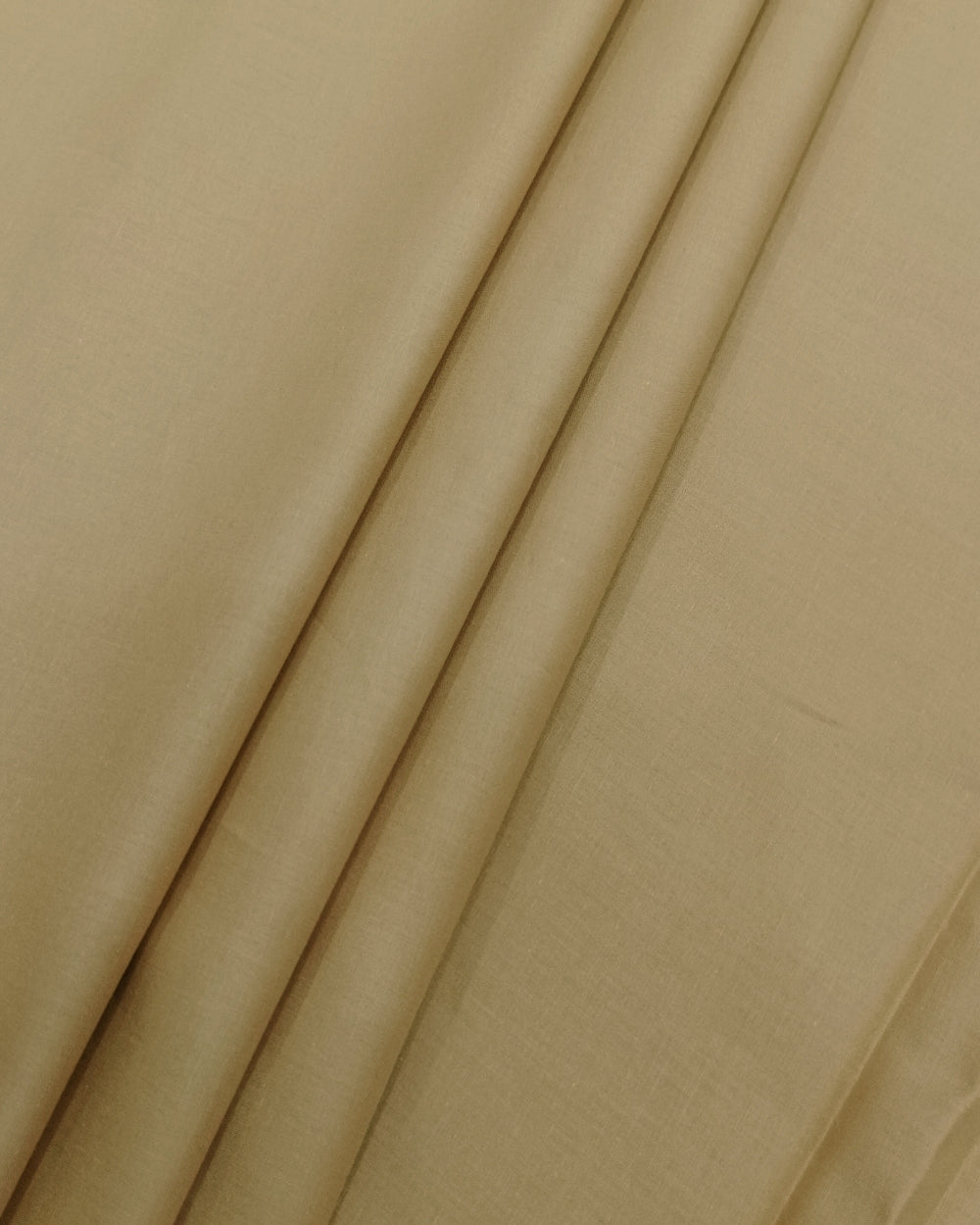 Plain Poplin-Cotton Carmel Gold Colour 42 Inches Width