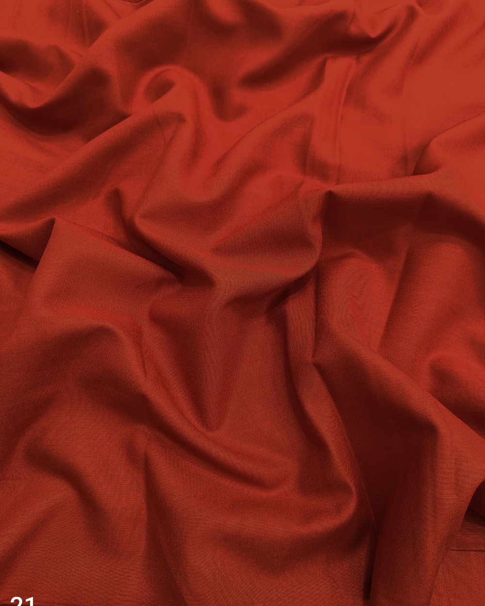 Plain Rayon-cotton Rose Red Colour 44 Inches Width