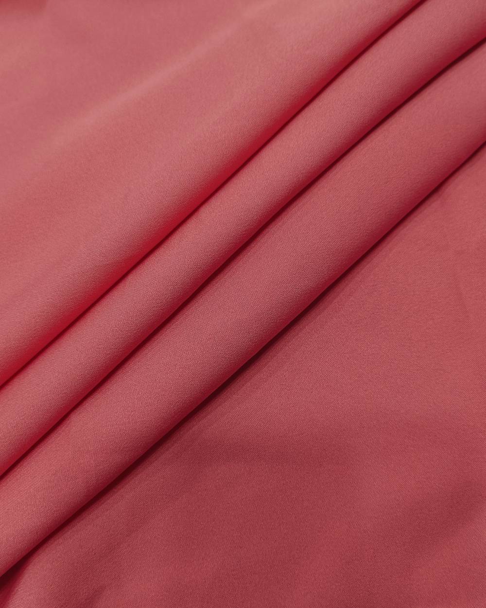 Plain Butter Crepe (American) Bitter Sweet Peach Colour 42 Inches Width