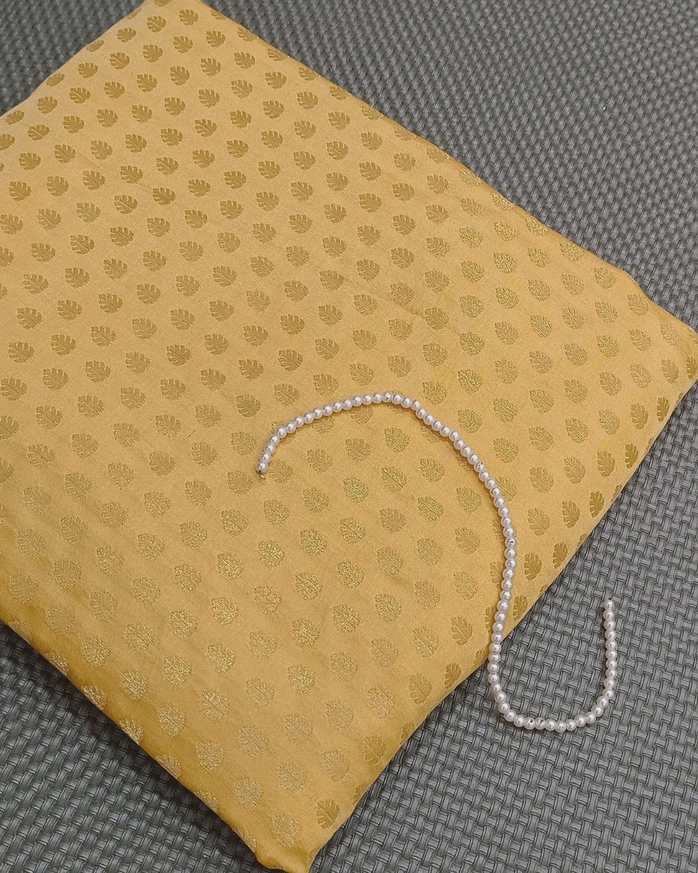 Banarasi Golden Colour 42 Inches Width