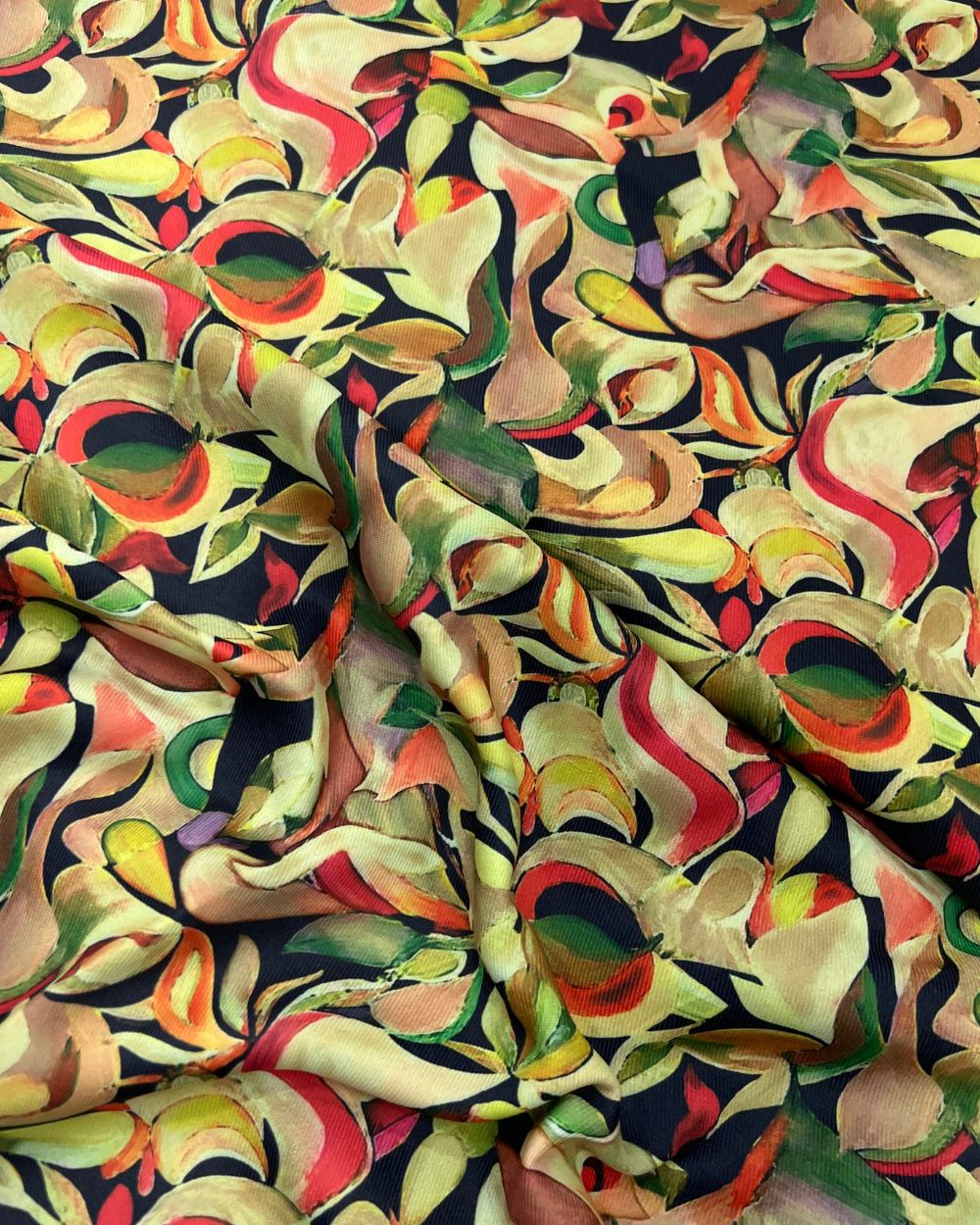 Printed Cotton Mix Pashmina Multicolor 42 Inches Width