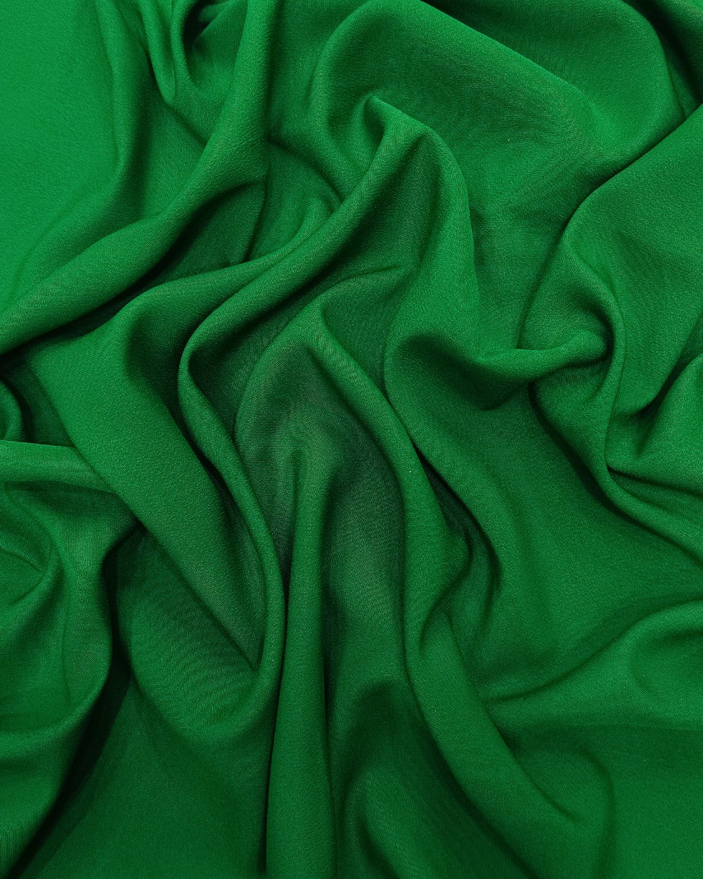 Plain Butter Crepe (American) Light Green Colour 42 Inches Width