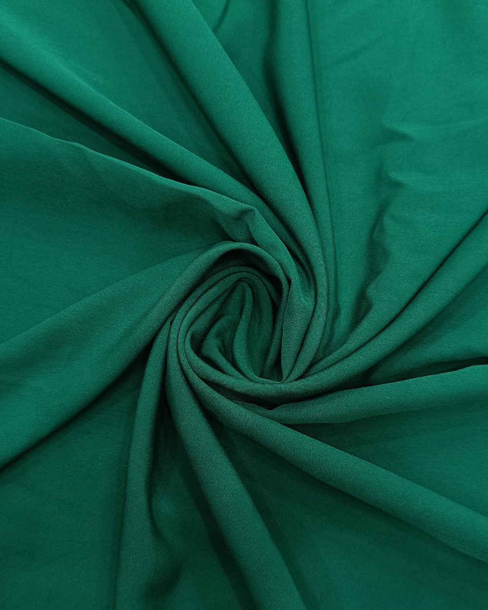 Plain Butter Crepe(American) Peacock Green (Morpankhi) Colour 42 Inches Width