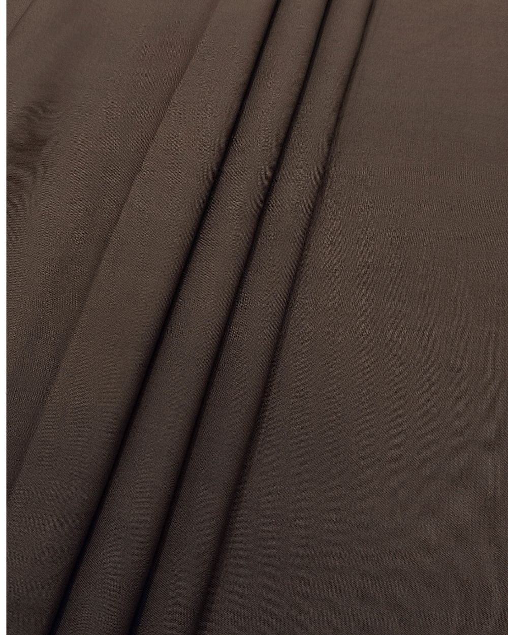 Plain Rayon-cotton Taupe Brown Colour 44 Inches Width