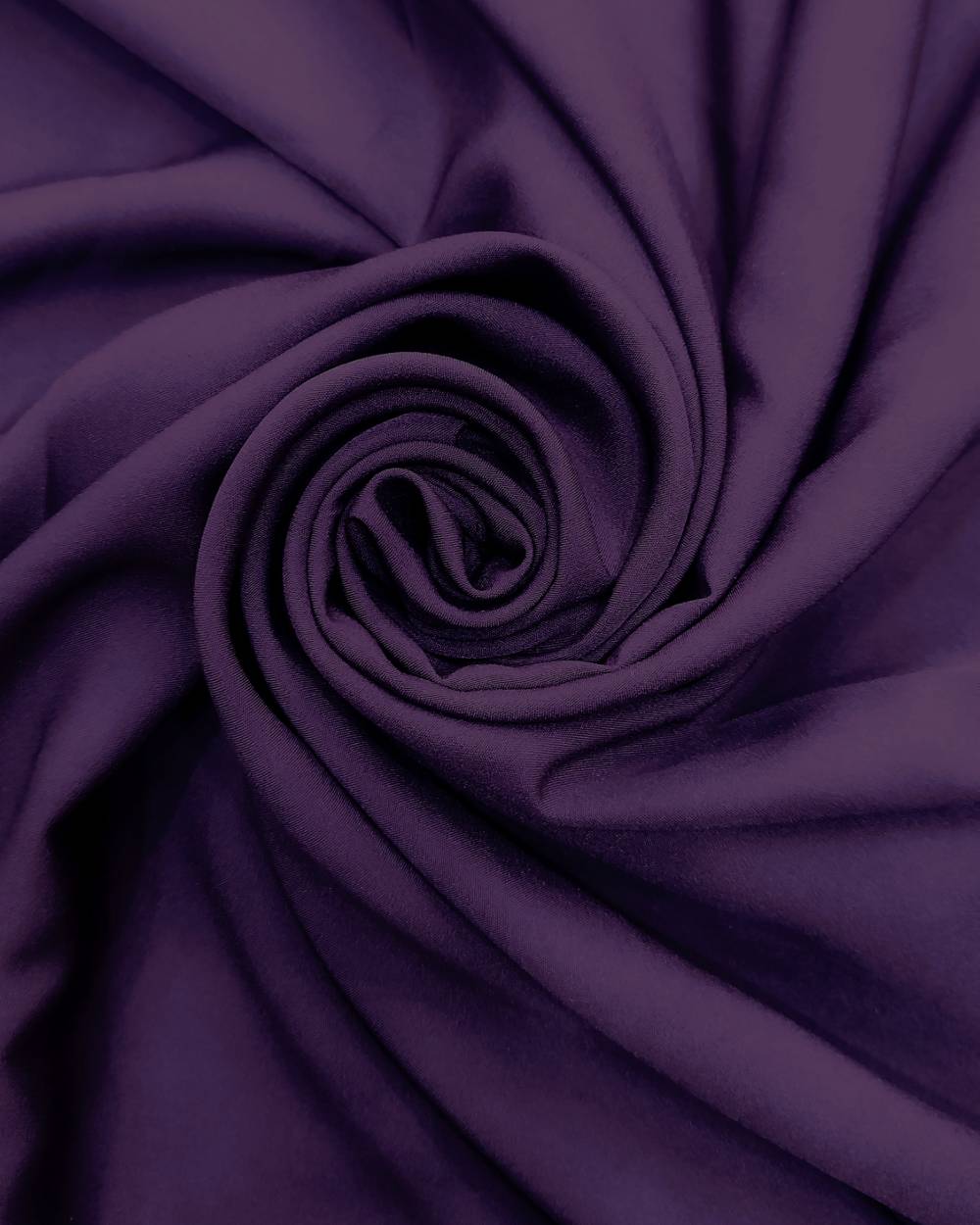 Plain Butter Crepe (American) Dark Wine Colour 42 Inches Width