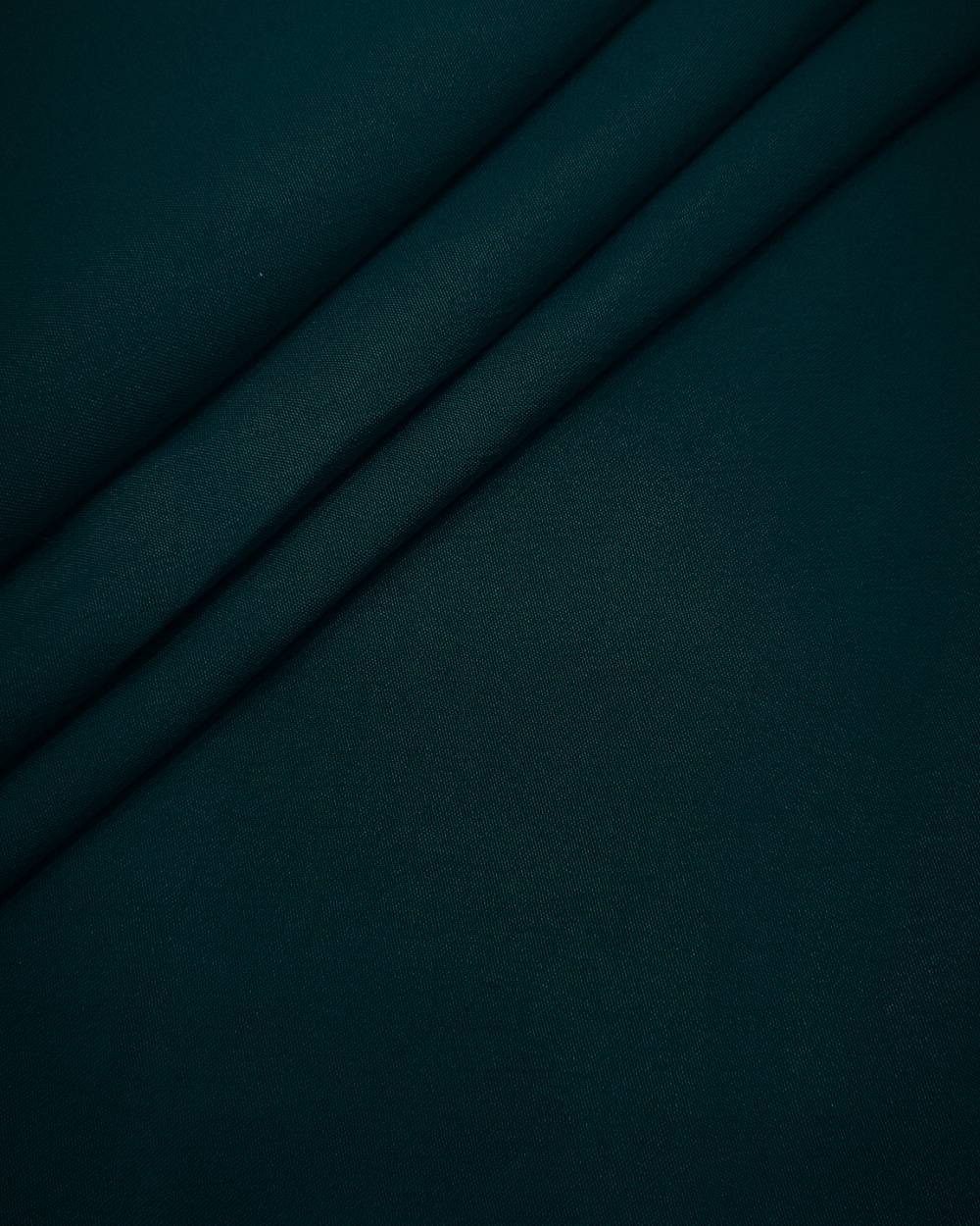 Plain Butter Crepe(American) Peacock Blue Colour 42 Inches Width