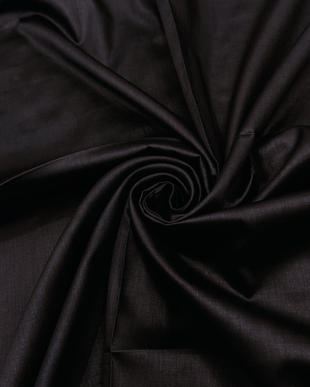 Plain Glaze-Cotton Black Colour 42 Inches Width