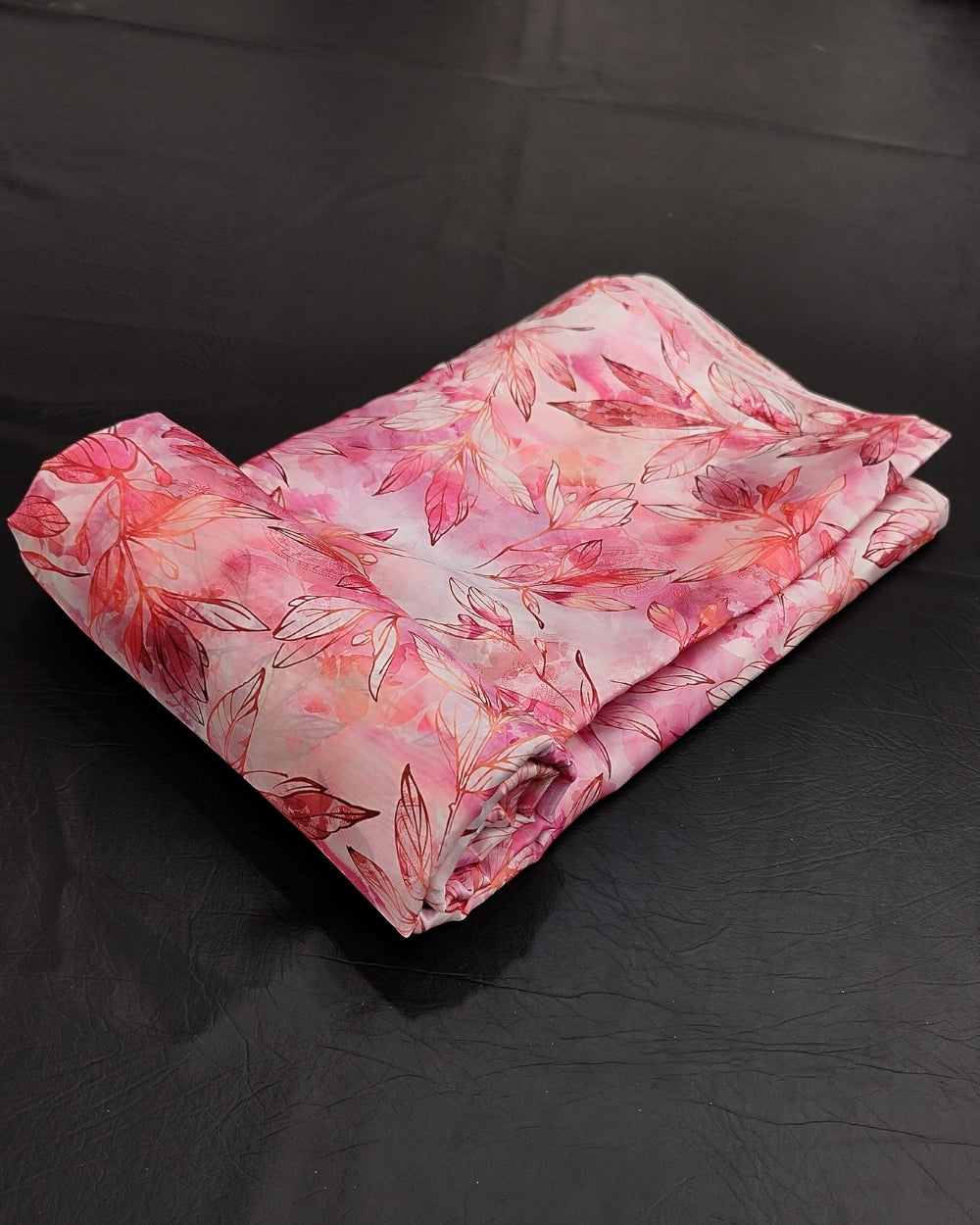 Printed Jimmy Choo Peach Colour 44 Inches Width