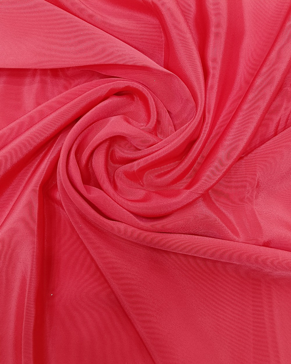Plain French Hot Coral Peach Colour 42 Inches Width