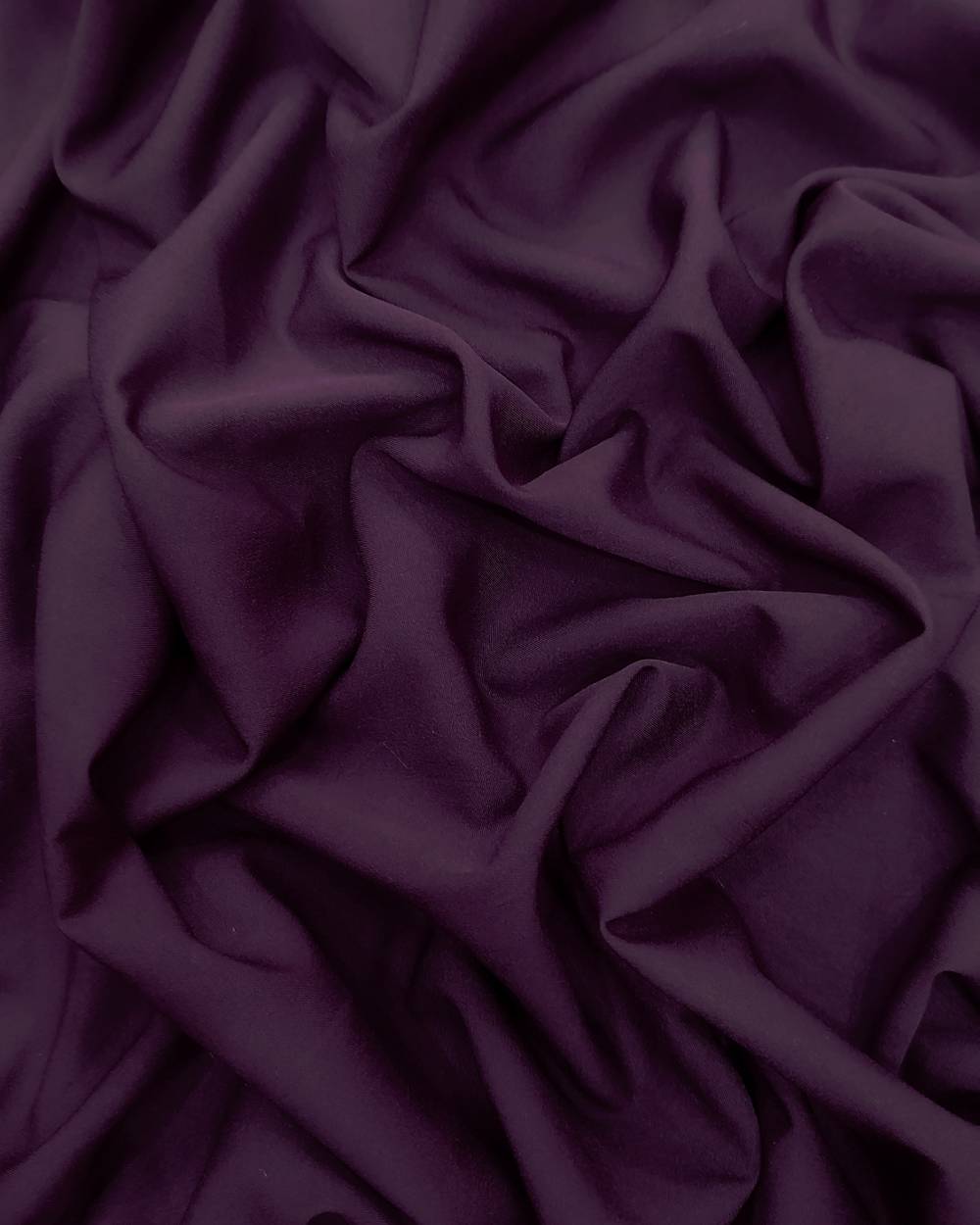 Plain Butter Crepe(American) Boysenberry Violet Colour 42 Inches Width