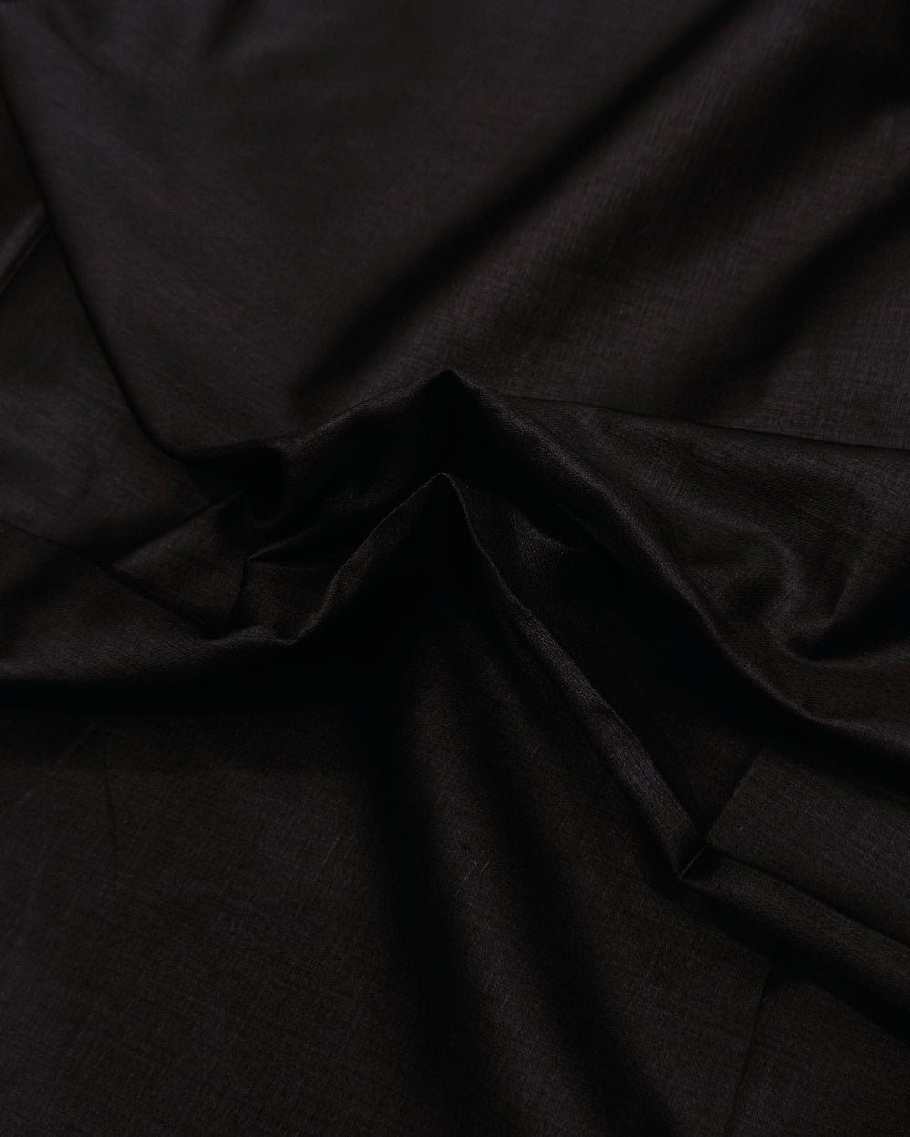Plain Glaze-Cotton Black Colour 42 Inches Width