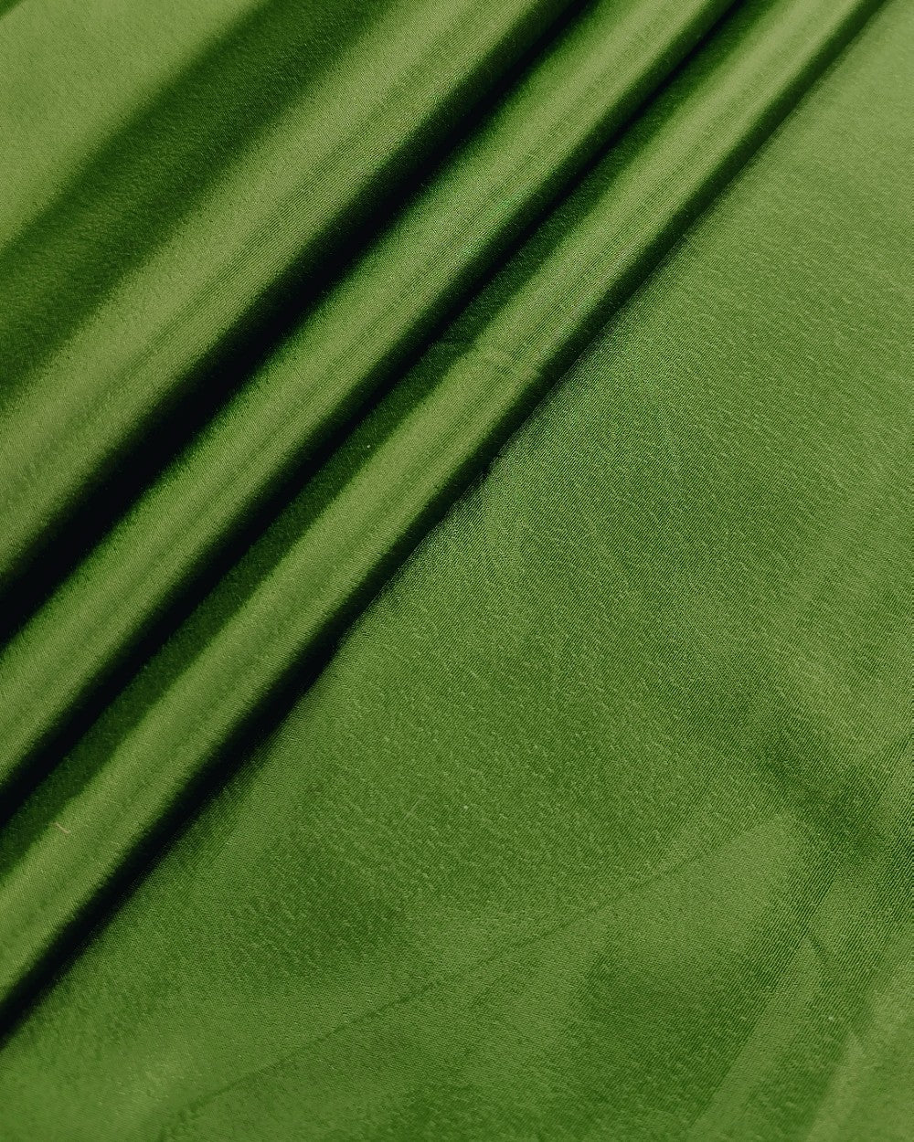 Plain French Twist Of Lime Green Colour 42 Inches Width