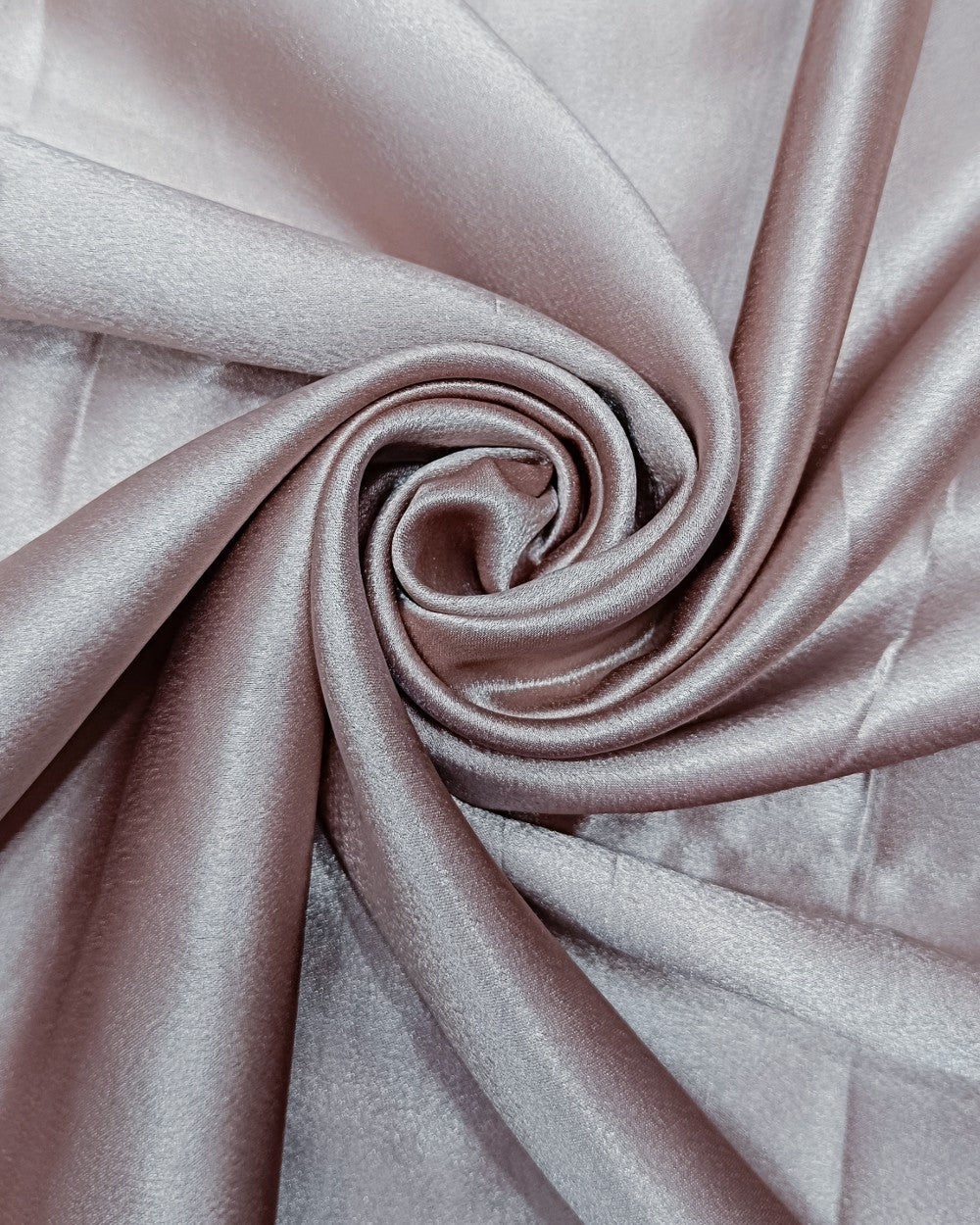 Plain German-Satin Cocoa Brown Colour 44 Inches Width