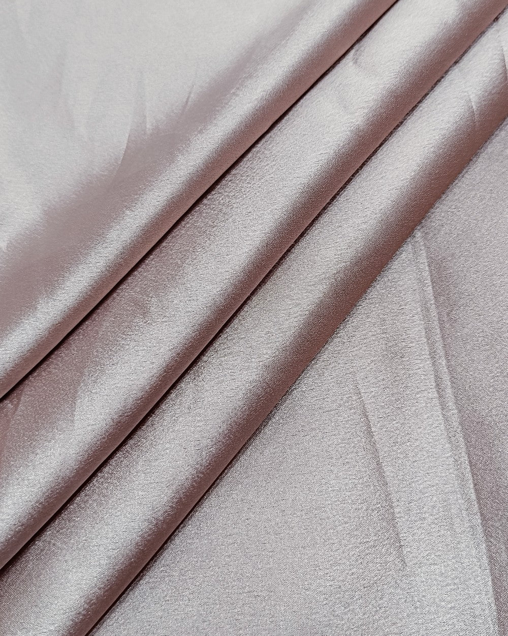 Plain German-Satin Cocoa Brown Colour 44 Inches Width