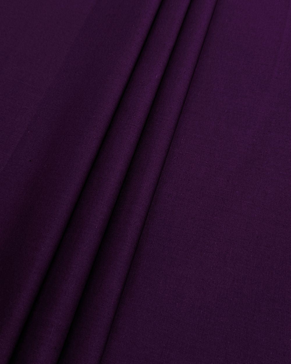 Plain Poplin-Cotton Dark Purple Colour 42 Inches Width