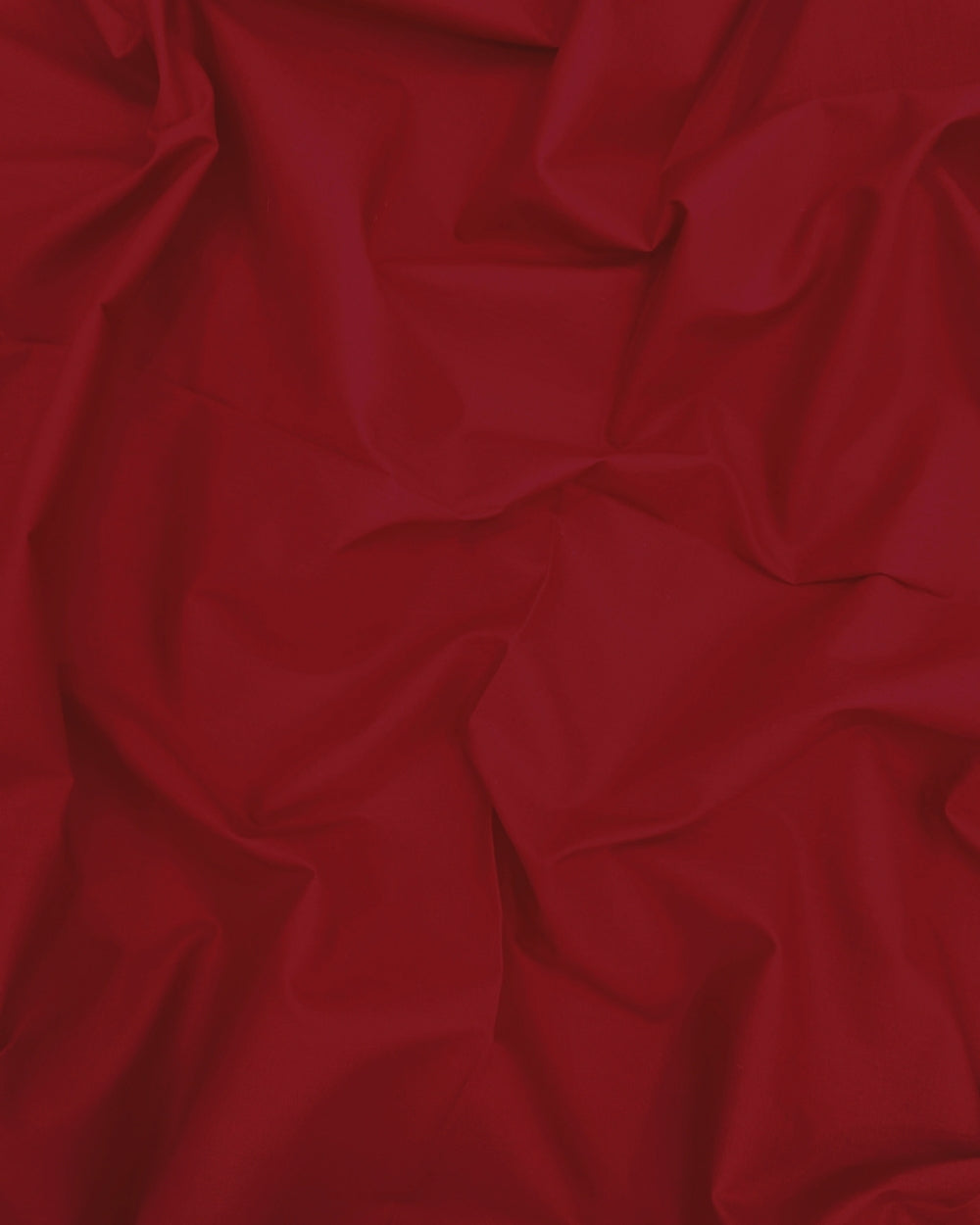 Plain Poplin-Cotton Red Colour 42 Inches Width