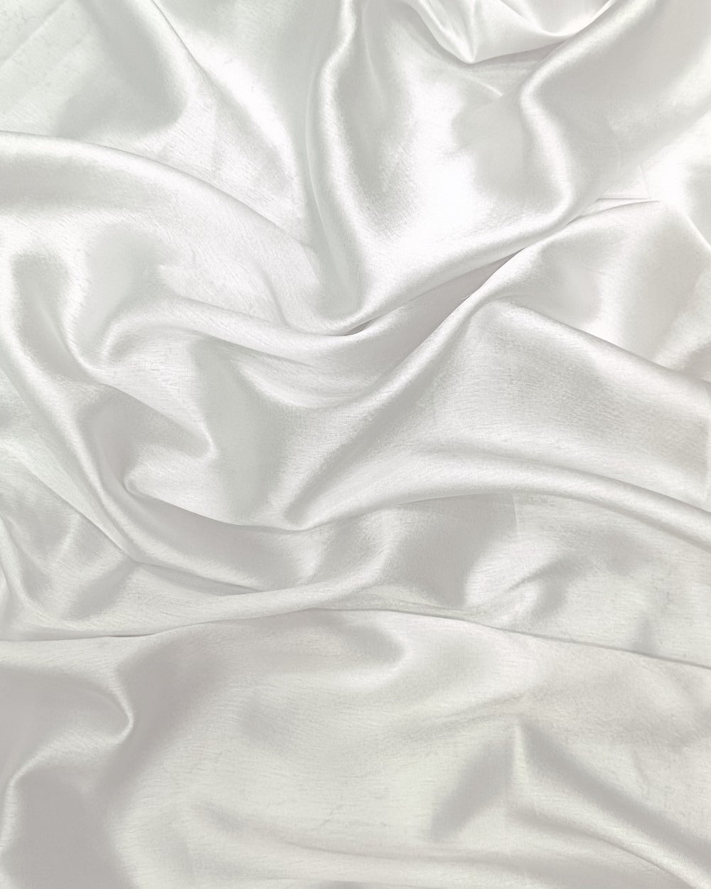 Plain Japan Satin White Colour 42 Inches Width