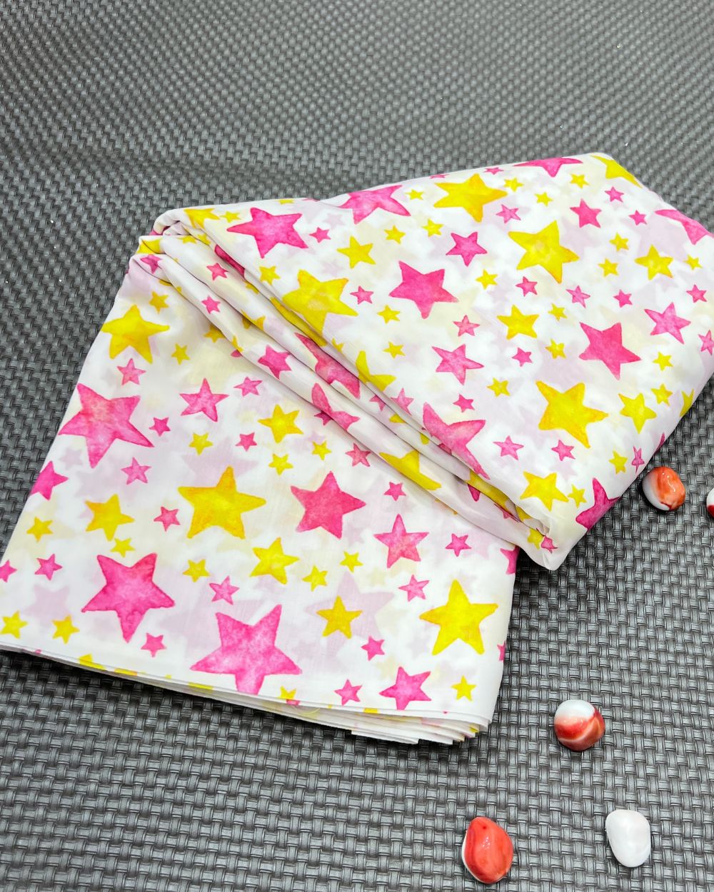 Pure Soft Printed Cotton Multicolor 44 Inches Width