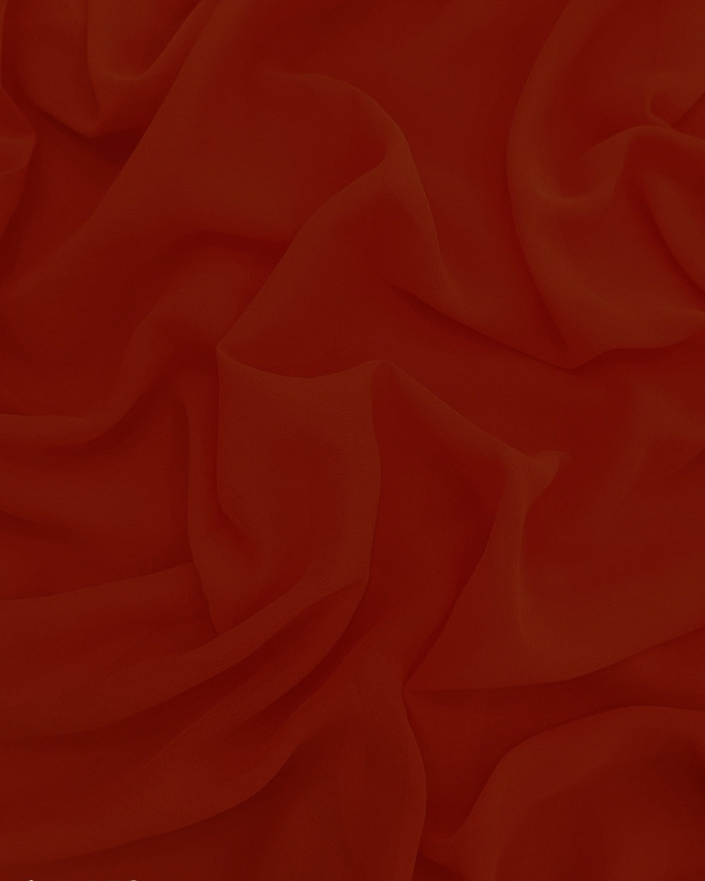 Plain Georgette Orange Colour 44 Inches Width