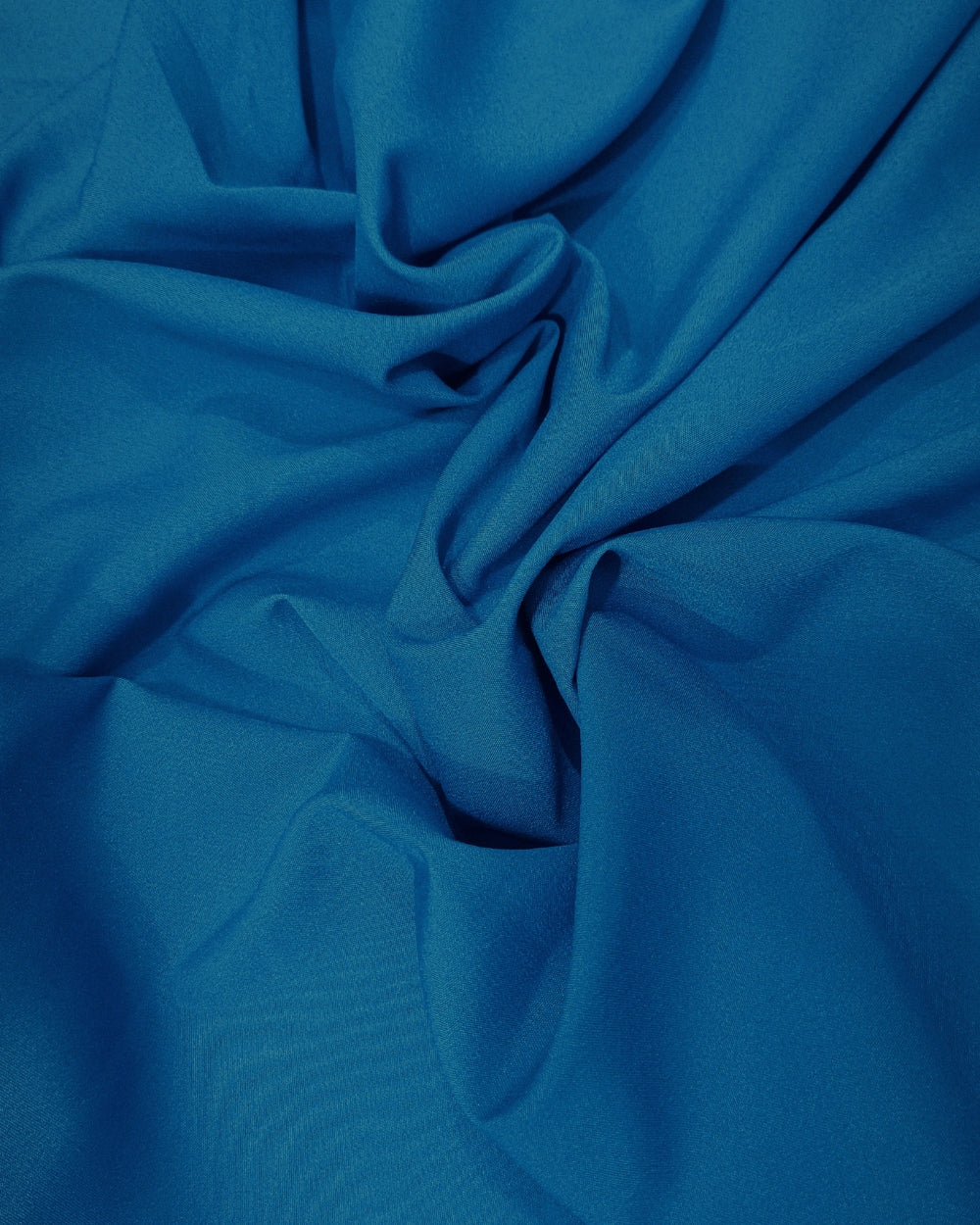 Plain Butter Crepe (American) Indigo Blue Colour 42 Inches Width