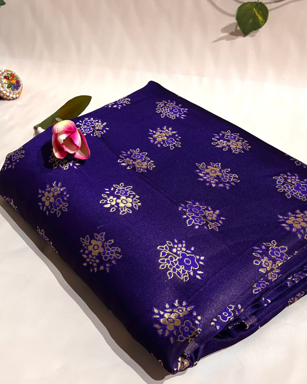 Brocade Purple Colour 60 Inches Width