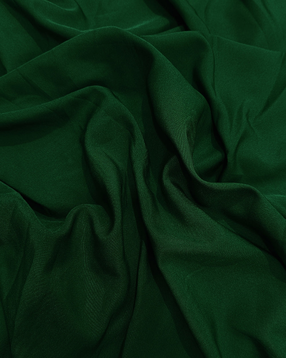 Plain Butter Crepe (American) Green Colour 42 Inches Width