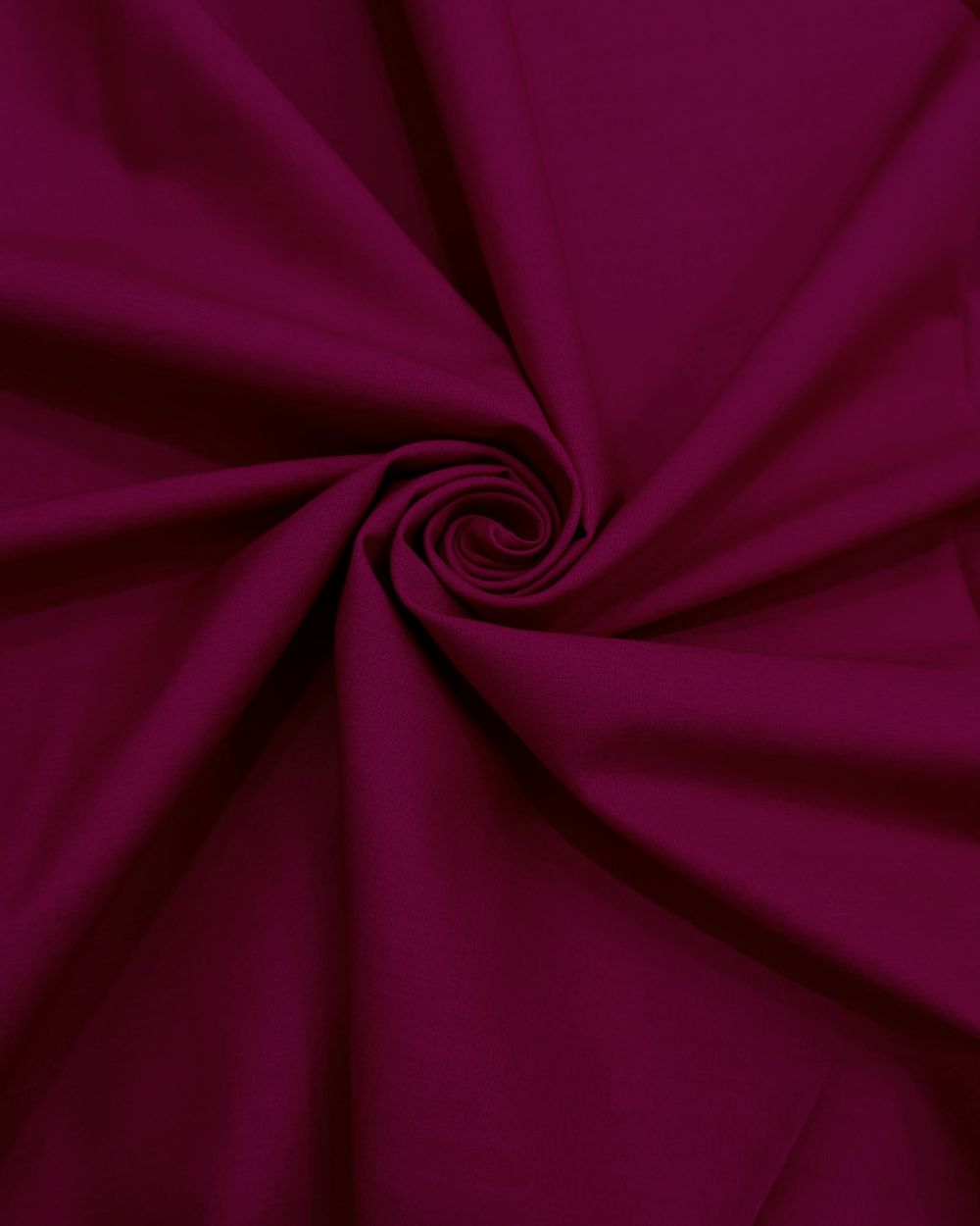 Plain Poplin-Cotton Rani Pink Colour 42 Inches Width