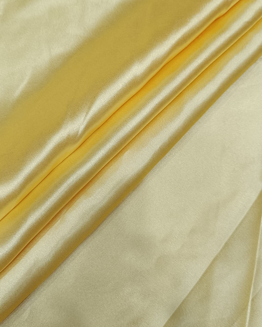 Plain German-Satin Spring Gold Colour 44 Inches Width