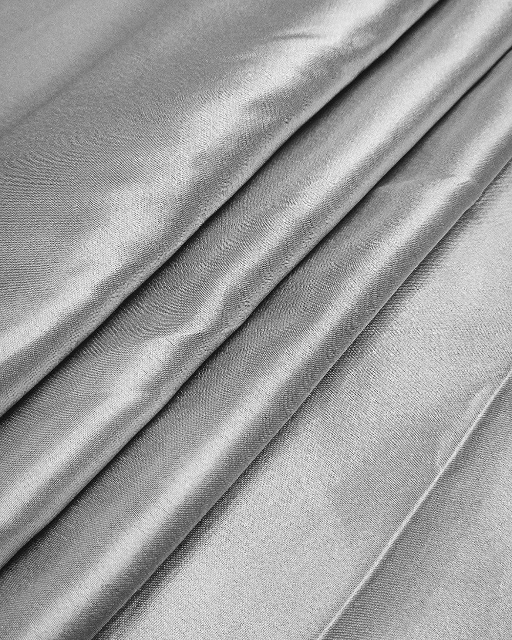 Plain German-Satin Silver Colour 44 Inches Width