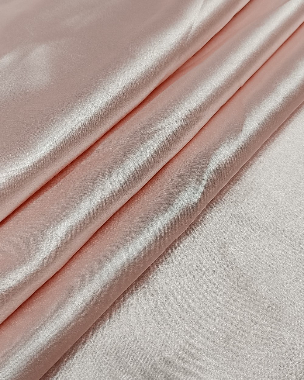 Plain German-Satin Cherry Blossom Pink Colour 44 Inches Width