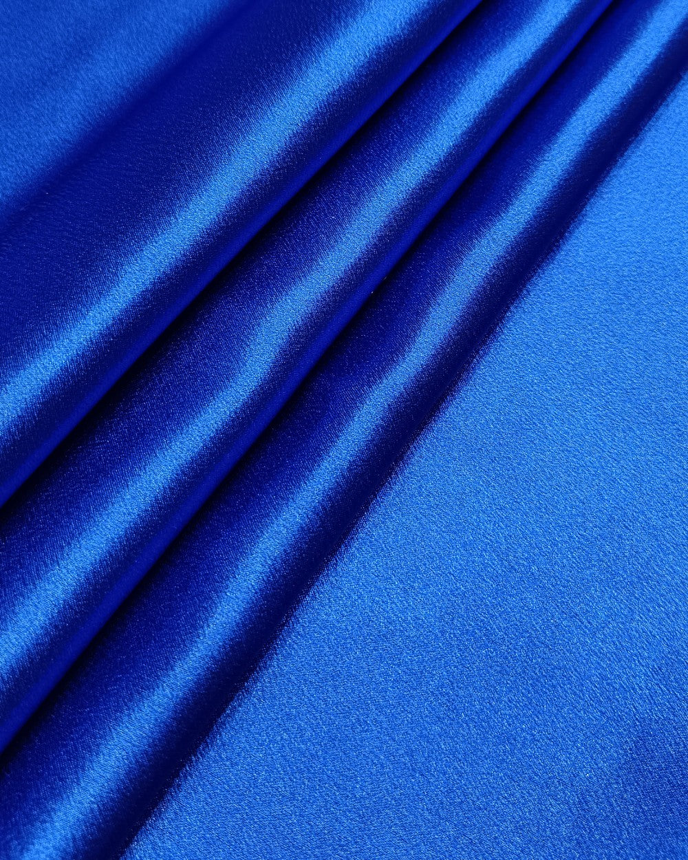 Plain German-Satin Royal Blue Colour 44 Inches Width