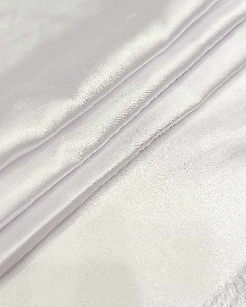 Plain Japan Satin White Colour 42 Inches Width