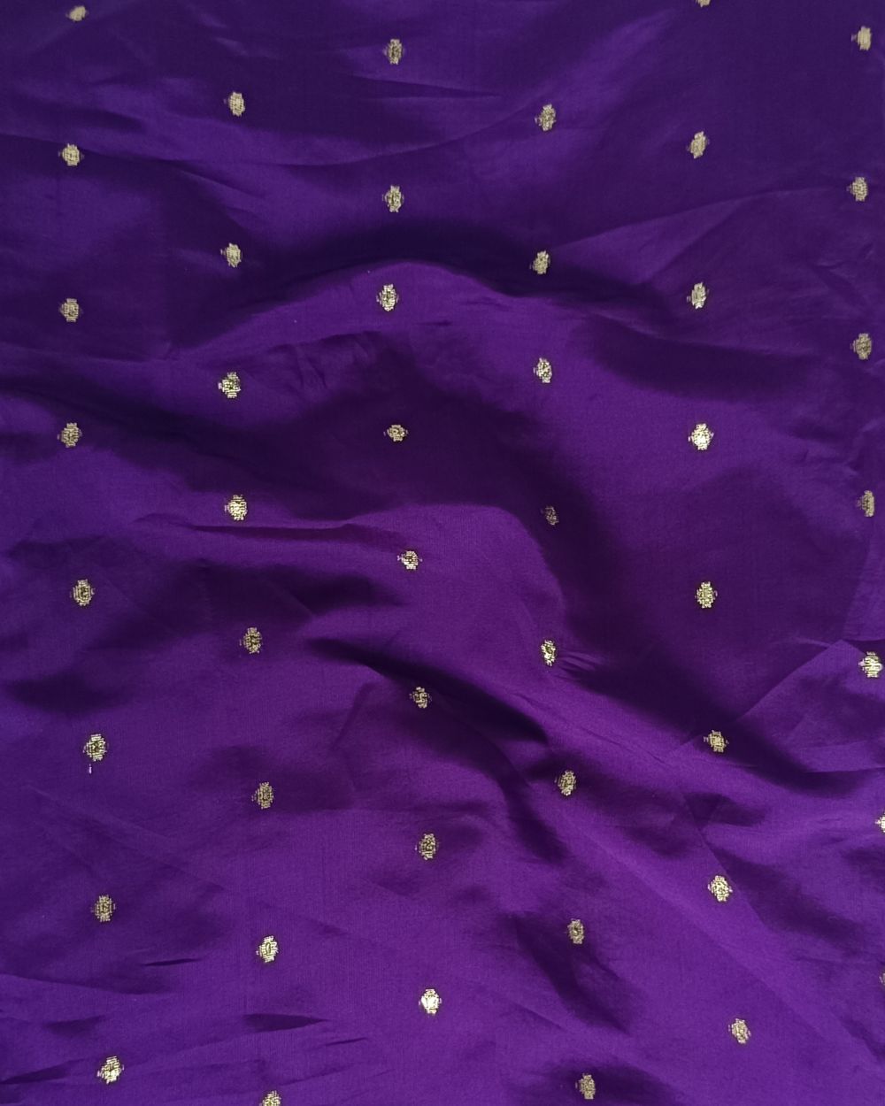 Taffeta Work Dark Purple Colour 60 Inches Width