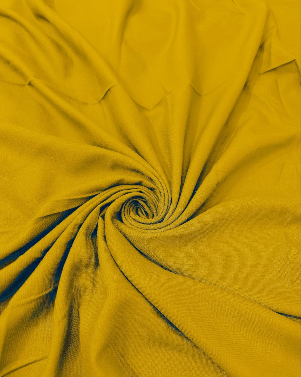 Plain Rayon-cotton Citrin Gold Colour 44 Inches Width