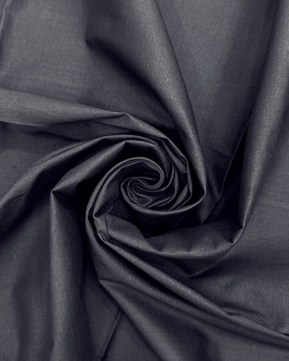Plain Poplin-Cotton Black Colour 42 Inches Width
