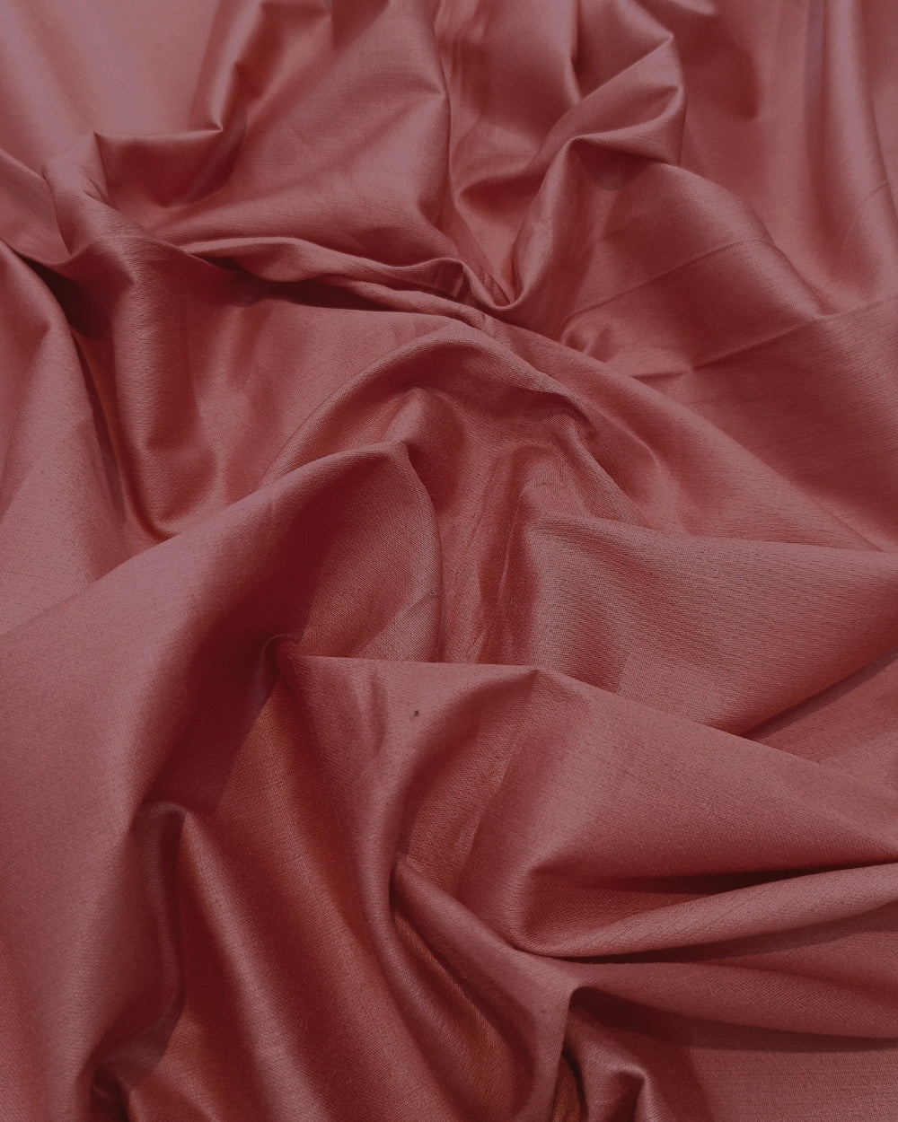 Plain Glaze-Cotton Peach Colour 42 Inches Width