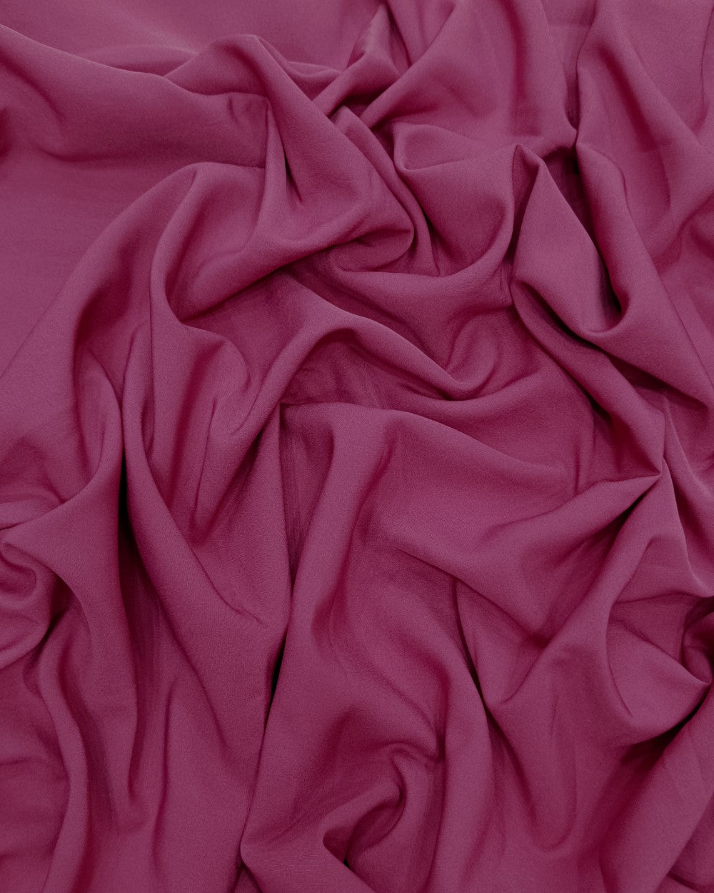 Plain Butter Crepe(American) Hot Pink Colour 42 Inches Width