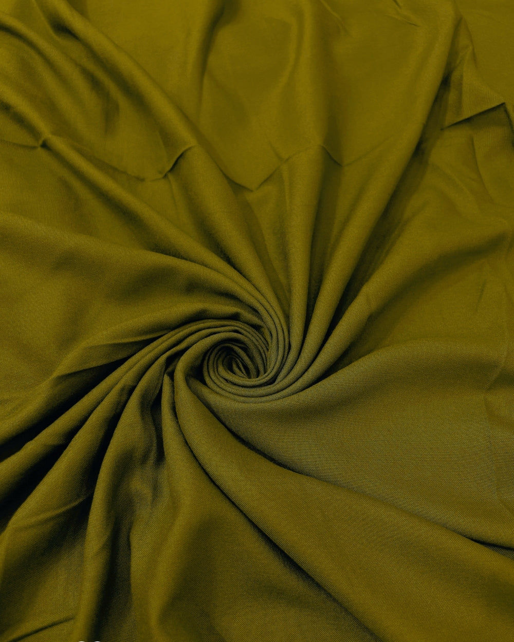 Plain Rayon-cotton Mehandi Green Colour 44 Inches Width
