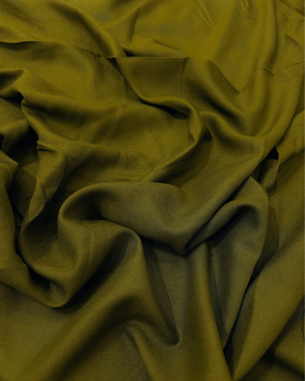 Plain Rayon-cotton Mehandi Green Colour 44 Inches Width