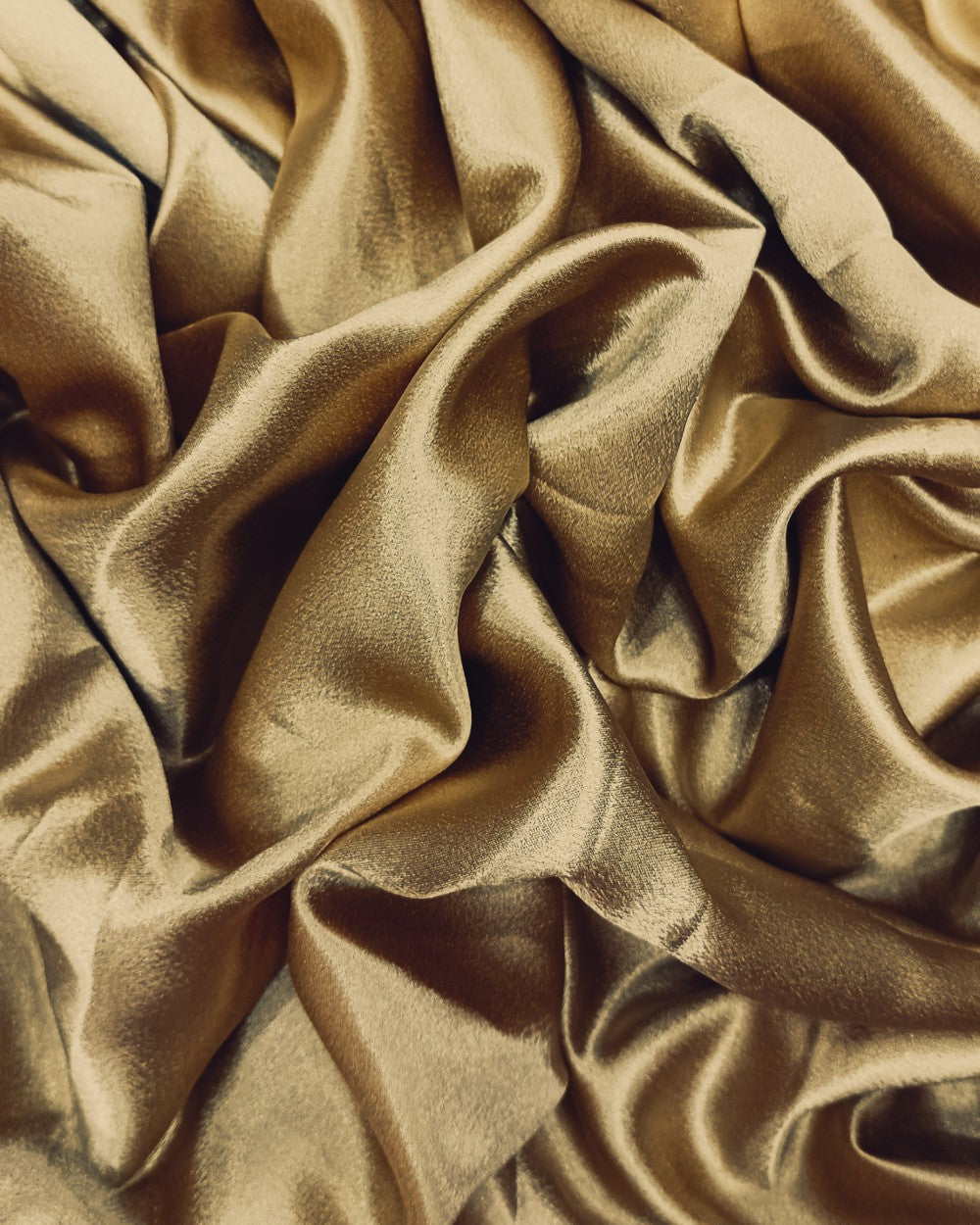 Plain German-Satin Golden (Proper) Colour 44 Inches Width