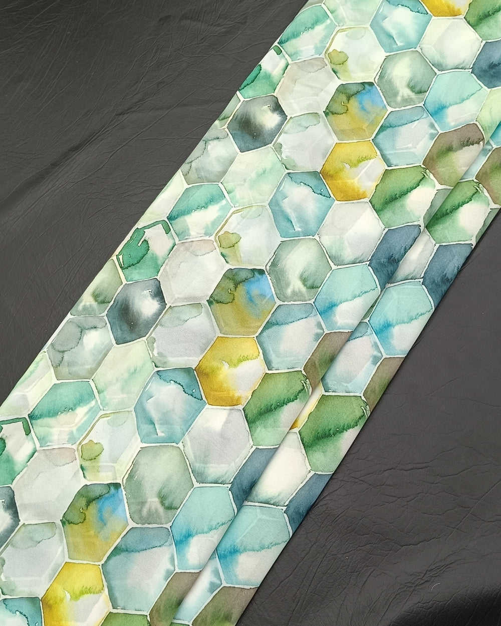 Fox Georgette Digital Print Light Pista Colour 44 Inches Width