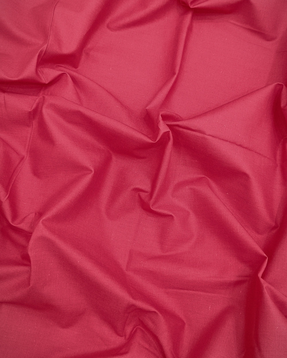 Plain Poplin-Cotton Electric Crimson Pink Colour 42 Inches Width