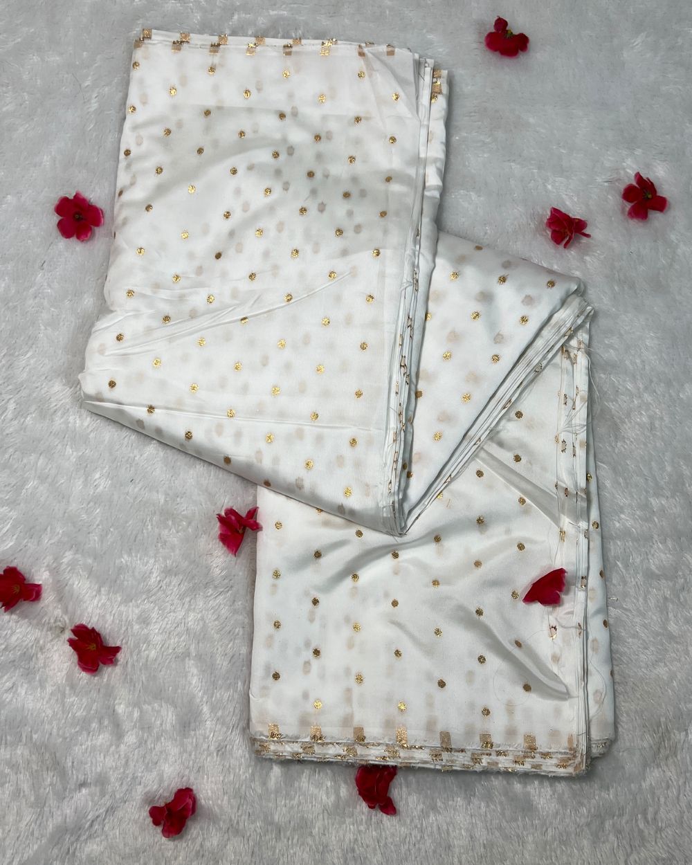 Taffeta Work White Colour 60 Inches Width