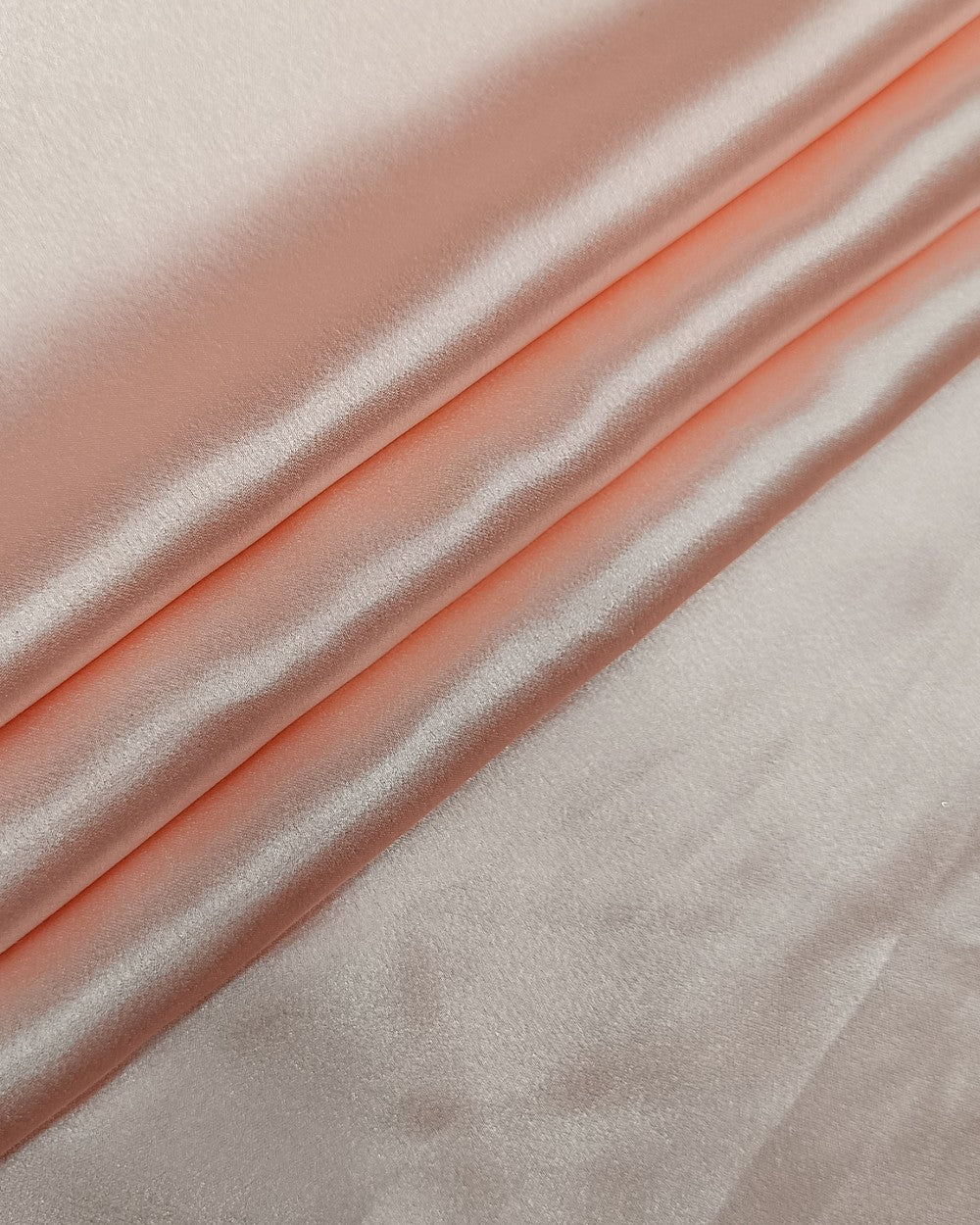 Plain German-Satin Pink Pearl Colour 44 Inches Width