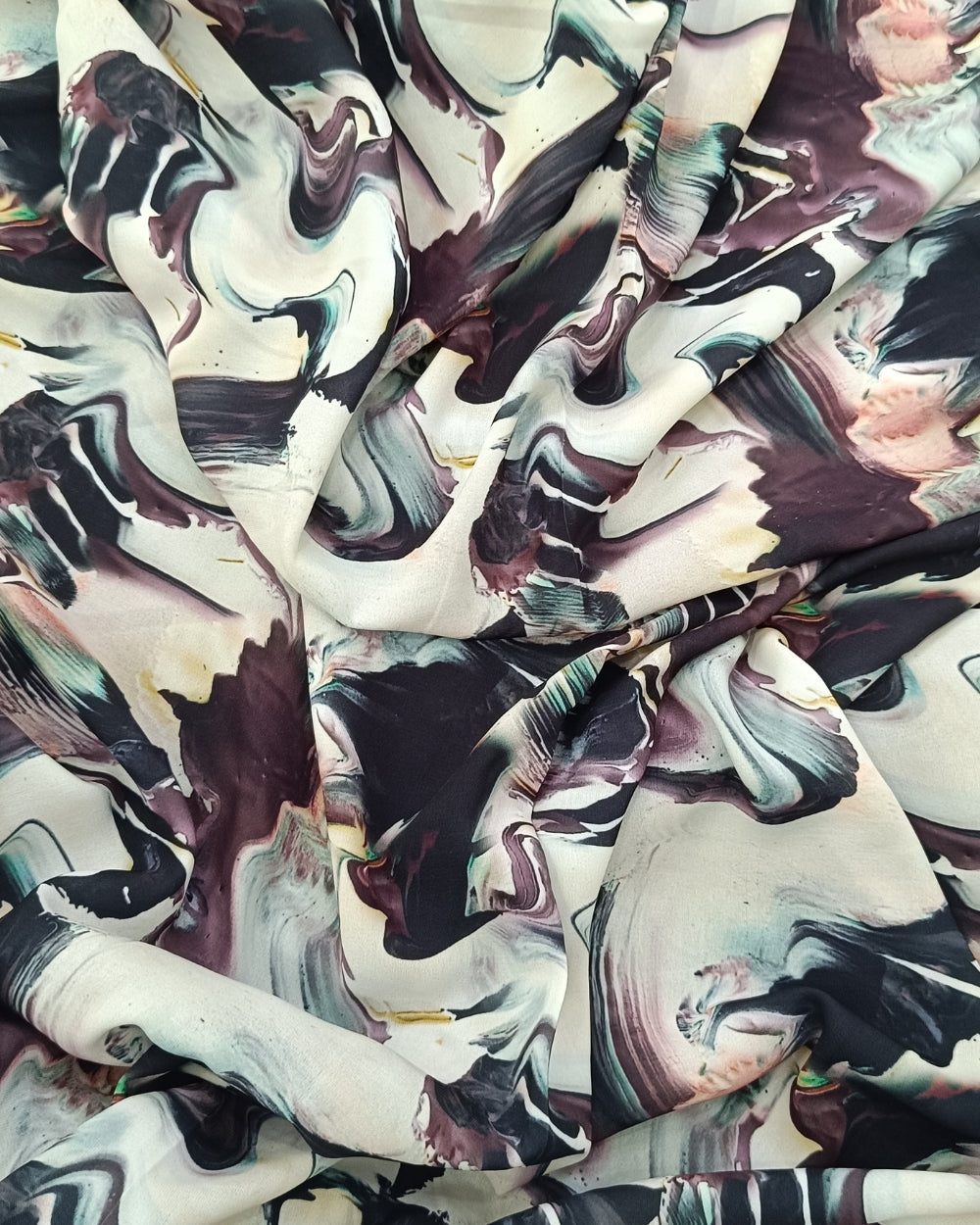 Printed Fiona Off White Colour 42 Inches Width