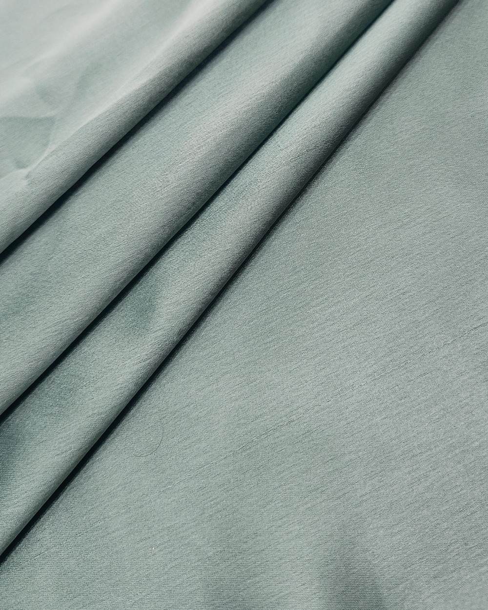 Plain Japan Satin Greyish Turquoise Colour 42 Inches Width