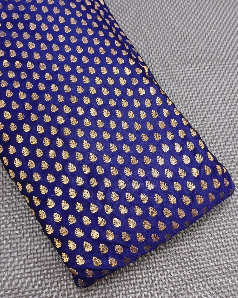 Banarasi Dark Purple Colour 42 Inches Width