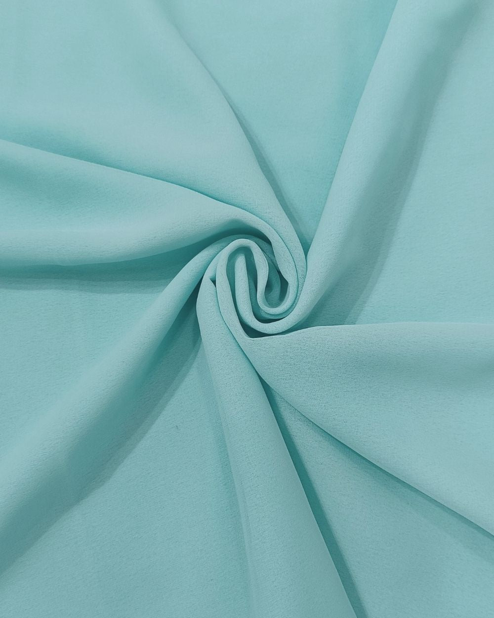 Plain Georgette Light Blue Colour 44 Inches Width