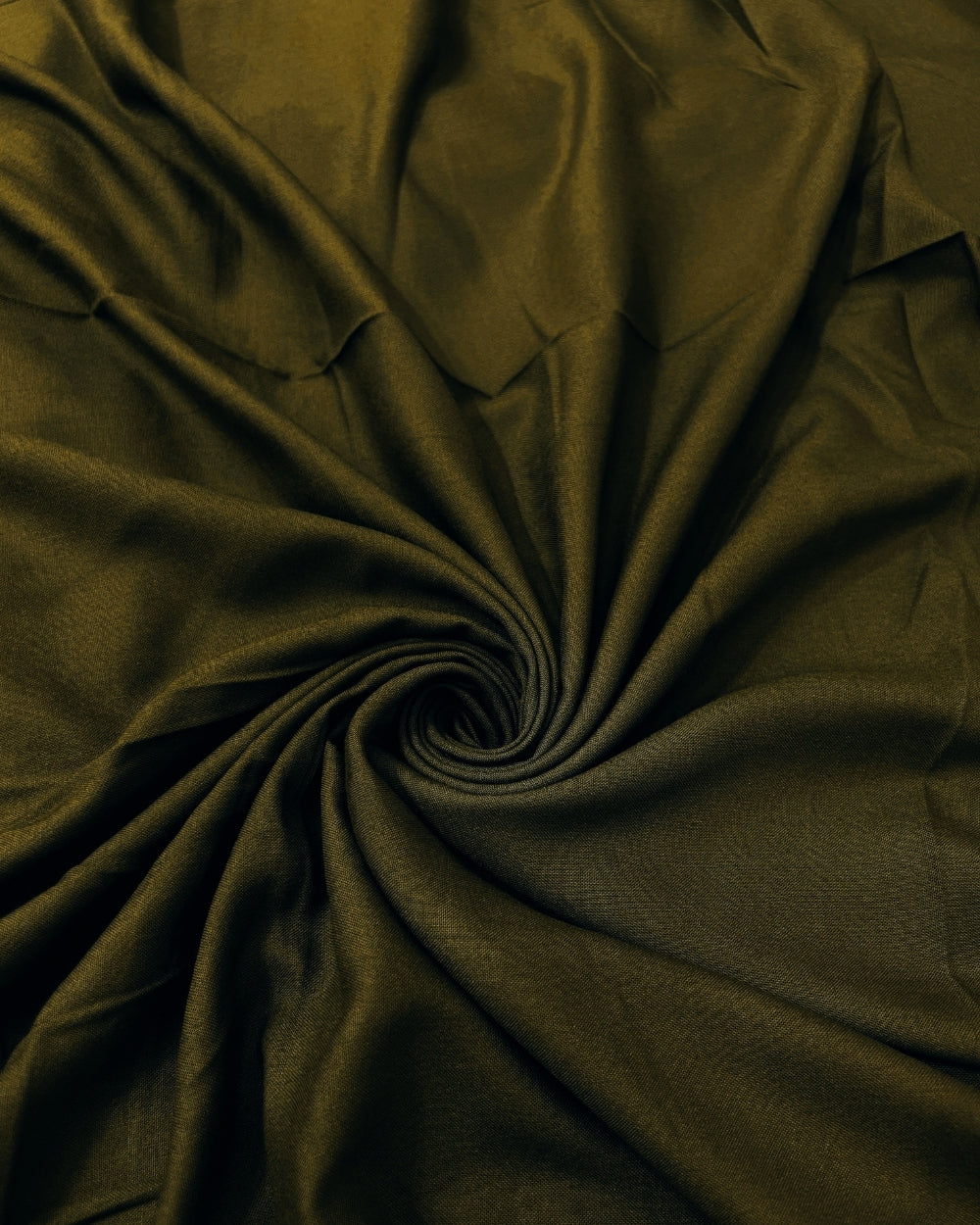 Plain Rayon-cotton Moss Green Colour 44 Inches Width