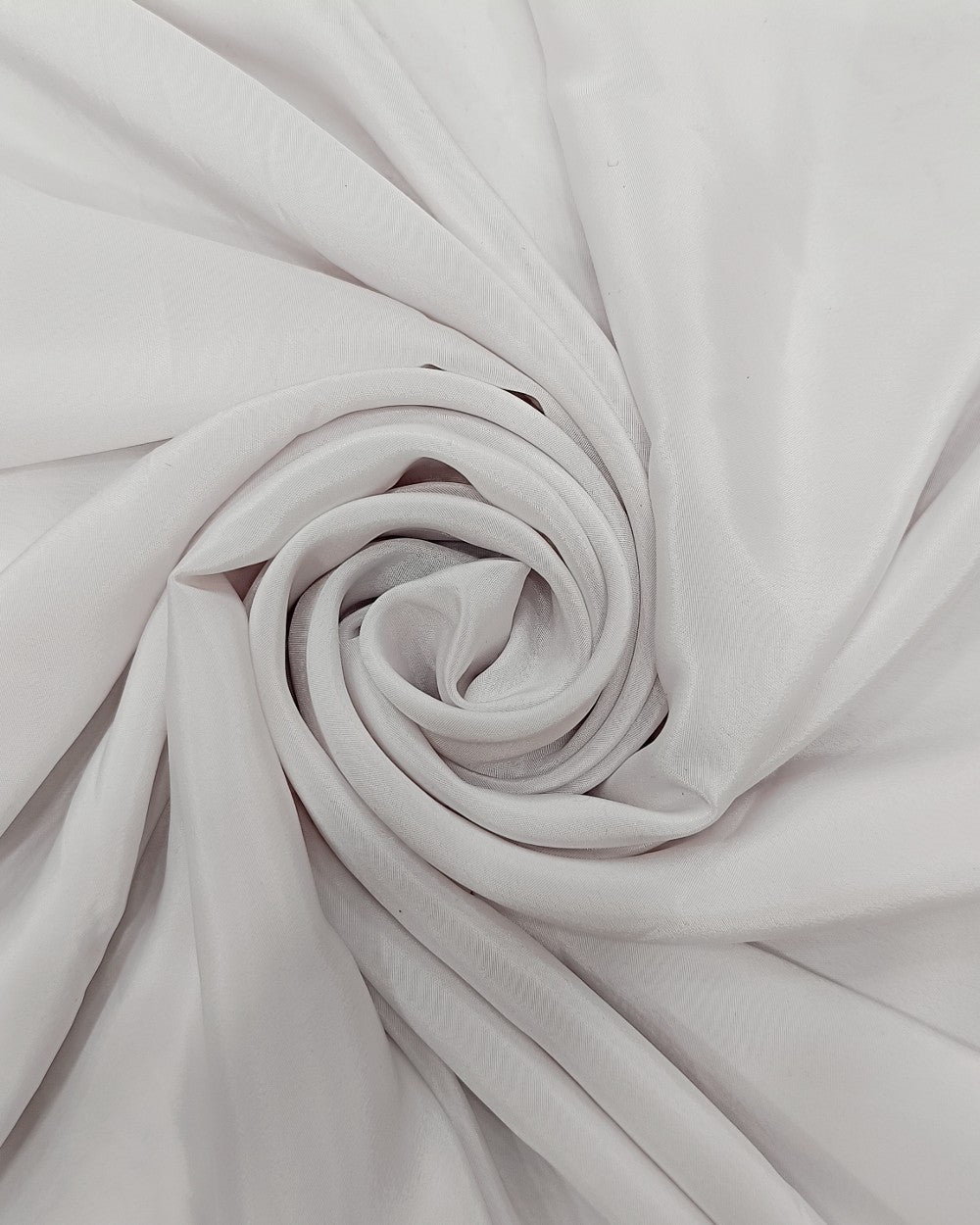 Plain French White Colour 42 Inches Width